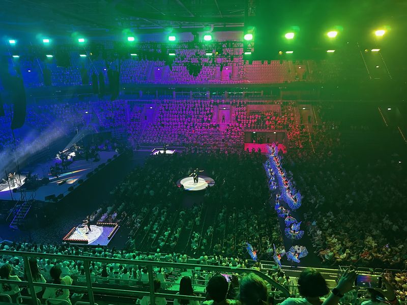 Gänsehautmomente für den Unterstufenchor bei 6K UNITED! in der SAP-Arena